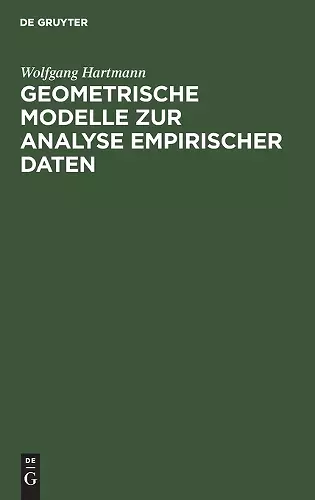 Geometrische Modelle Zur Analyse Empirischer Daten cover
