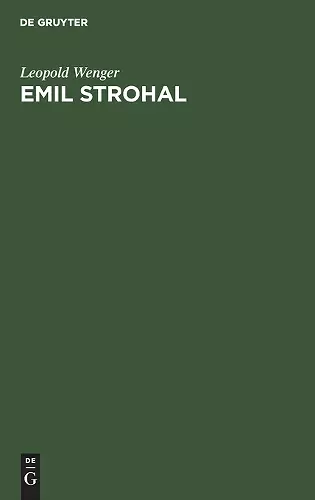Emil Strohal cover