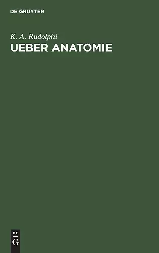 Ueber Anatomie cover