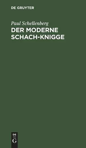 Der Moderne Schach-Knigge cover