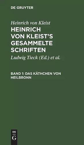 Das Käthchen Von Heilbronn cover