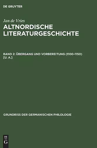 Übergang Und Vorbereitung (1100-1150) [U. A.] cover