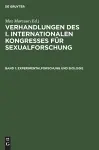 Experimentalforschung Und Biologie cover