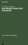 Die Bedeutung Des Schachs cover