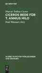 Ciceros Rede für T. Annius Milo cover