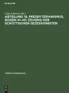 Abteilung 18. Presbyterianismus, Bogen 41-45: Zeugnis Der Schottischen Sezessionisten cover