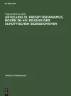 Abteilung 18. Presbyterianismus, Bogen 36-40: Zeugnis Der Schottischen Sezessionisten cover