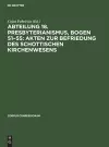Abteilung 18. Presbyterianismus, Bogen 51-55: Akten Zur Befriedung Des Schottischen Kirchenwesens cover