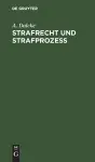 Strafrecht Und Strafprozeß cover