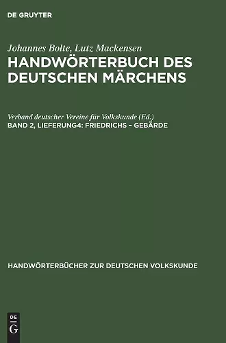 Friedrichs - Gebärde cover