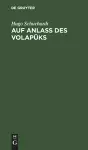 Auf Anlass Des Volapüks cover