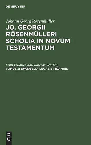 Evangelia Lucae Et Ioannis cover