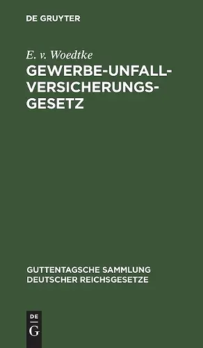 Gewerbe-Unfallversicherungsgesetz cover