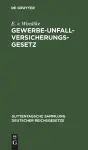 Gewerbe-Unfallversicherungsgesetz cover