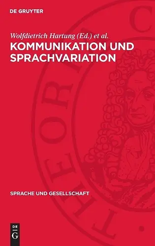 Kommunikation Und Sprachvariation cover