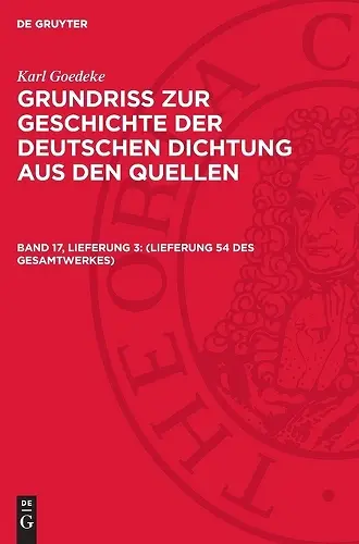 (Lieferung 54 Des Gesamtwerkes) cover