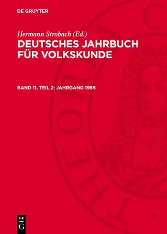 Jahrgang 1965 cover