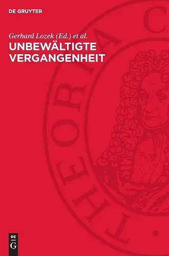 Unbewältigte Vergangenheit cover