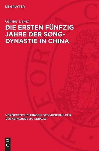Die Ersten Fünfzig Jahre Der Song-Dynastie in China cover