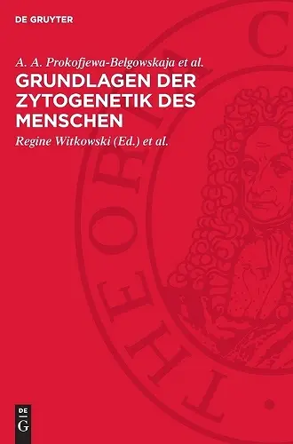 Grundlagen Der Zytogenetik Des Menschen cover