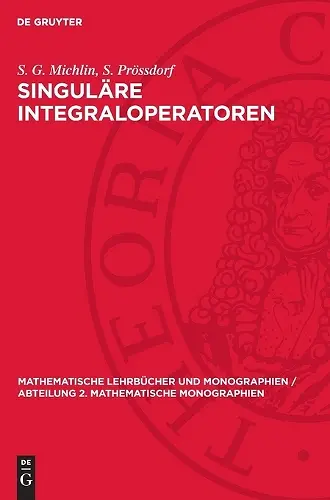 Singuläre Integraloperatoren cover