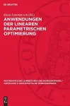 Anwendungen Der Linearen Parametrischen Optimierung cover
