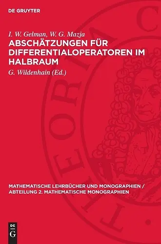 Abschätzungen Für Differentialoperatoren Im Halbraum cover