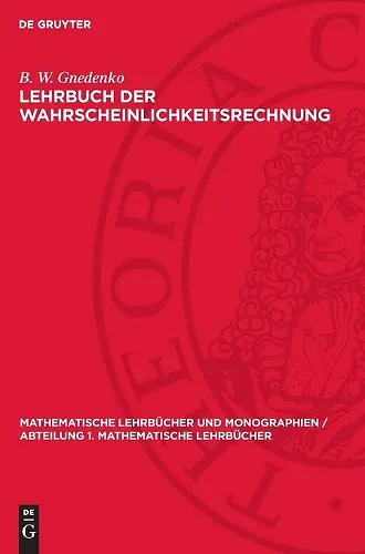 Lehrbuch Der Wahrscheinlichkeitsrechnung cover