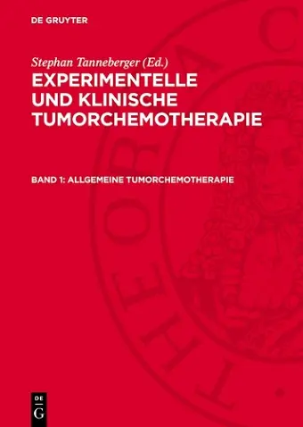 Allgemeine Tumorchemotherapie cover