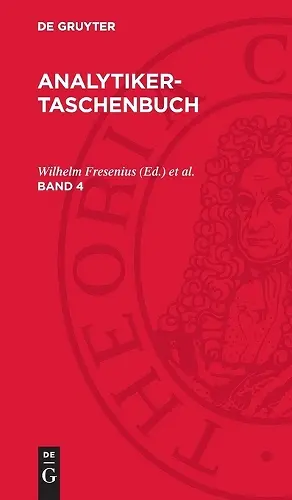 Analytiker-Taschenbuch. Band 4 cover