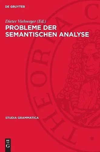 Probleme Der Semantischen Analyse cover