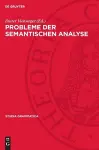 Probleme Der Semantischen Analyse cover