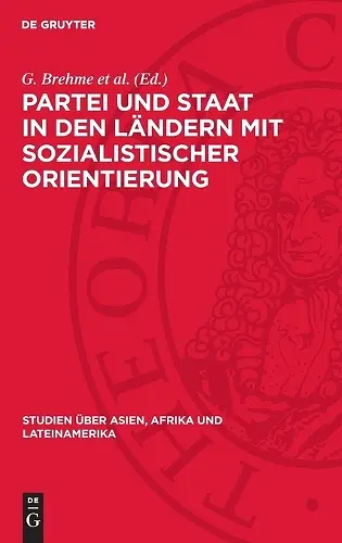 Partei Und Staat in Den Ländern Mit Sozialistischer Orientierung cover