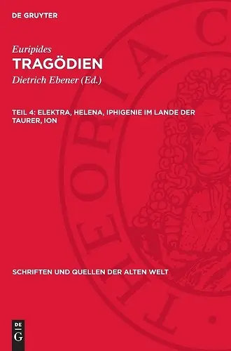 Elektra, Helena, Iphigenie Im Lande Der Taurer, Ion cover