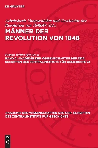 Männer Der Revolution Von 1848. Band 2 cover