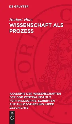Wissenschaft ALS Prozeß cover