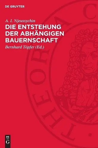 Die Entstehung Der Abhängigen Bauernschaft cover