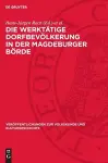 Die Werktätige Dorfbevölkerung in Der Magdeburger Börde cover