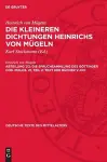 Die Spruchsammlung Des Göttinger Cod. Philos. 21, Teil 2: Text Der Bücher V-XVI cover