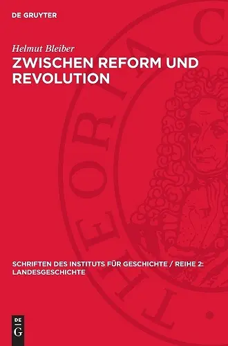 Zwischen Reform Und Revolution cover