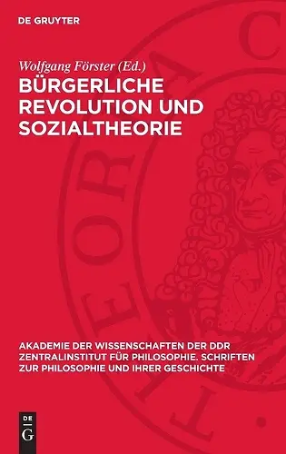 Bürgerliche Revolution Und Sozialtheorie cover