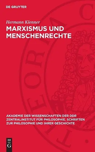Marxismus Und Menschenrechte cover