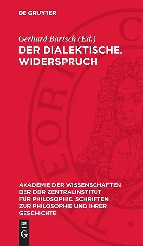 Der Dialektische. Widerspruch cover