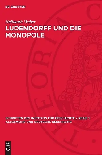 Ludendorff Und Die Monopole cover