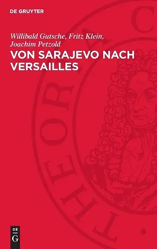 Von Sarajevo Nach Versailles cover