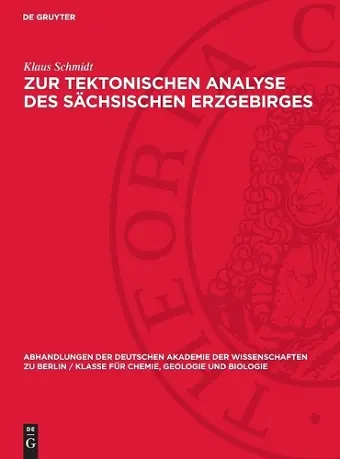 Zur Tektonischen Analyse Des Sächsischen Erzgebirges cover