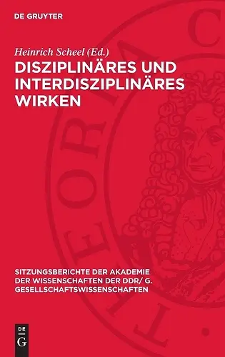 Disziplinäres Und Interdisziplinäres Wirken cover