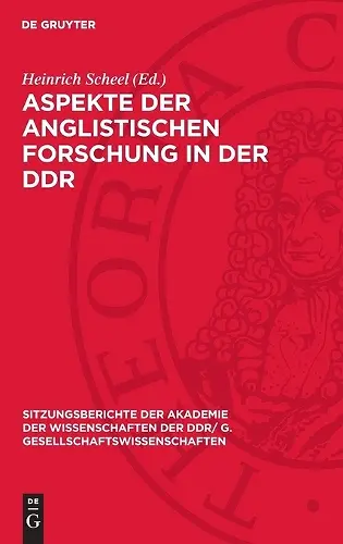 Aspekte Der Anglistischen Forschung in Der DDR cover