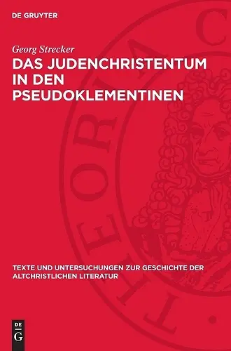Das Judenchristentum in Den Pseudoklementinen cover