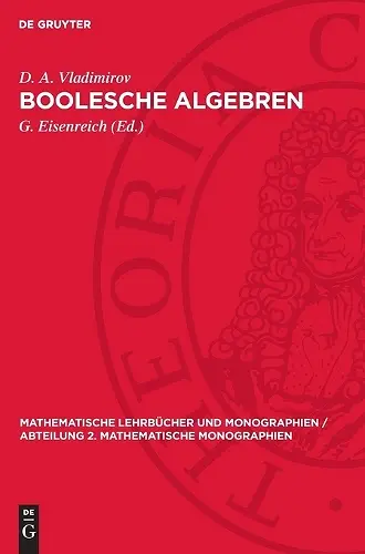 Boolesche Algebren cover